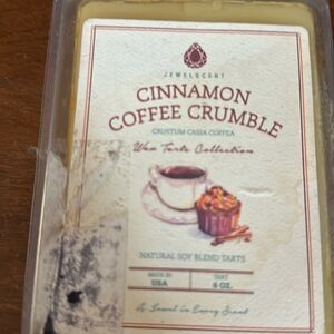 Jewelscent Cinnamon coffee‎ crumble wax tarts